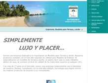 Tablet Screenshot of exterioresmexico.com